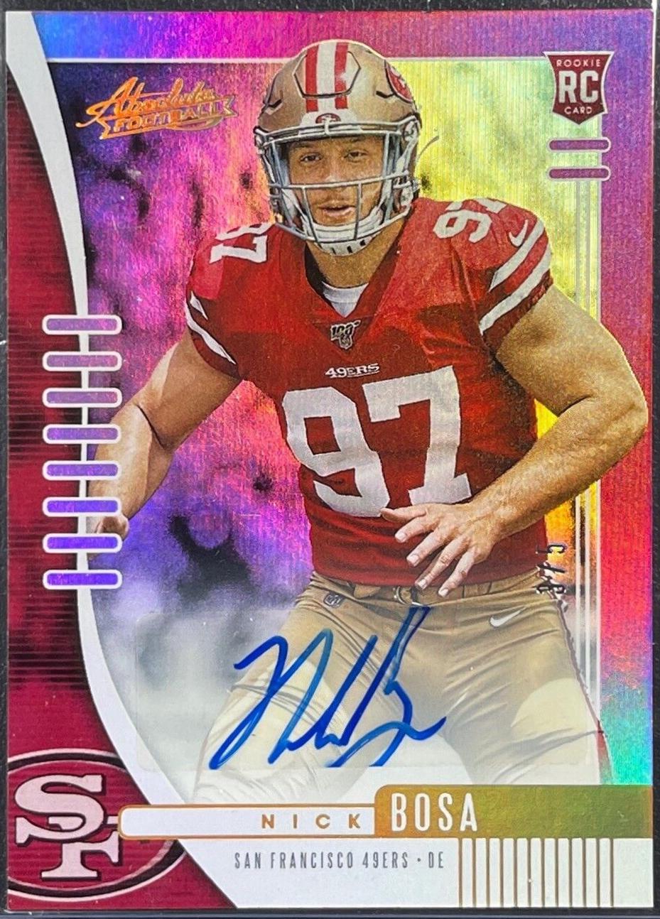 Nick Bosa [Spectrum Purple Autograph] #131