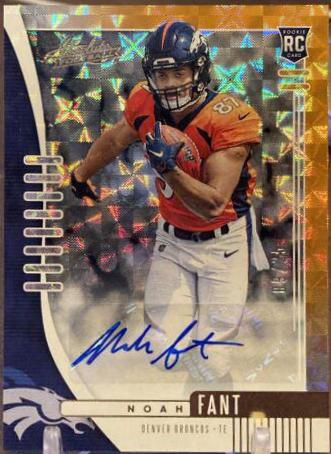Noah Fant [Spectrum Orange Autograph] #133