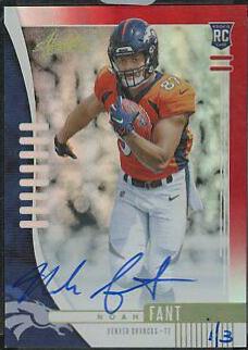 Noah Fant [Spectrum Red Autograph] #133