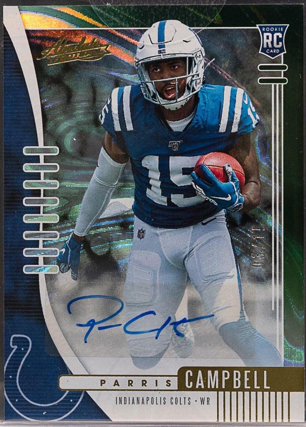 Parris Campbell [Green Waves Autograph] #134