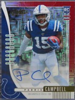 Parris Campbell [Red Squares Autograph] #134