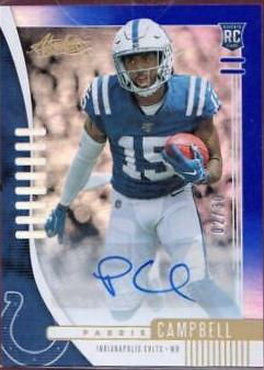 Parris Campbell [Spectrum Blue Autograph] #134