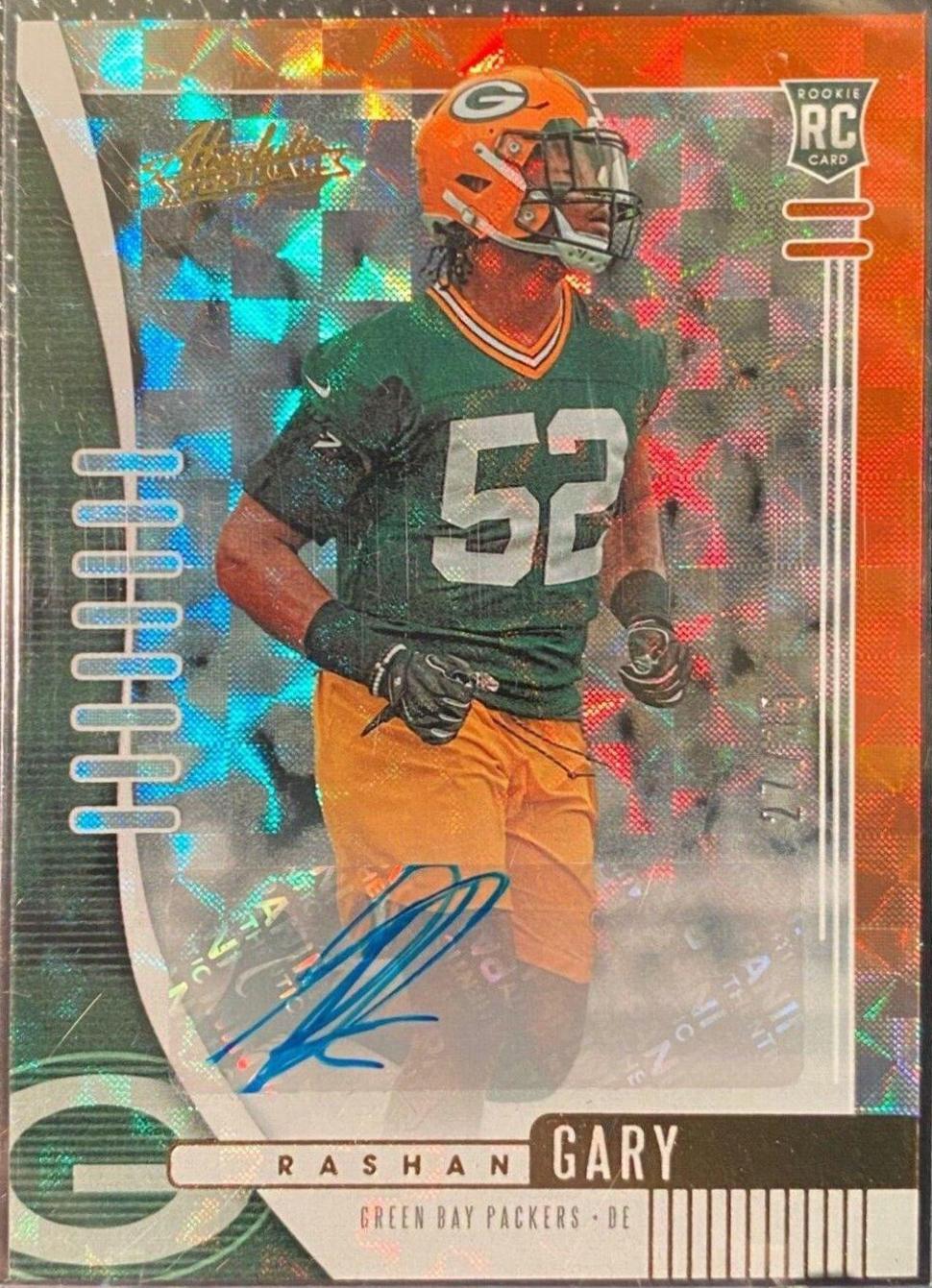 Rashan Gary [Spectrum Orange Autograph] #156
