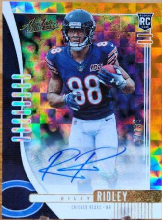 Riley Ridley [Spectrum Orange Autograph] #135
