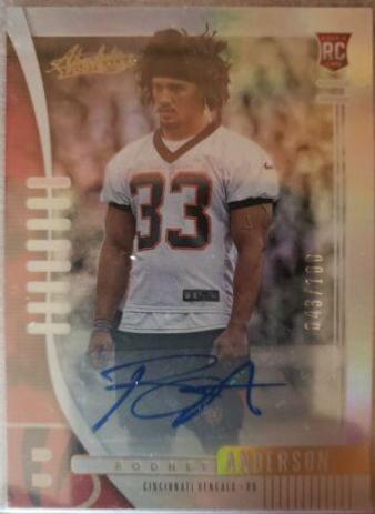 Rodney Anderson [Spectrum Autograph] #149