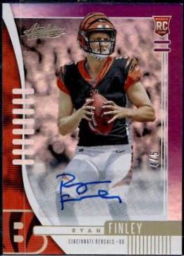 Ryan Finley [Spectrum Purple Autograph] #136