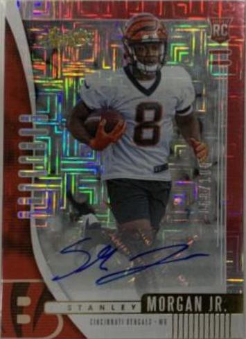 Stanley Morgan Jr. [Red Squares Autograph] #198