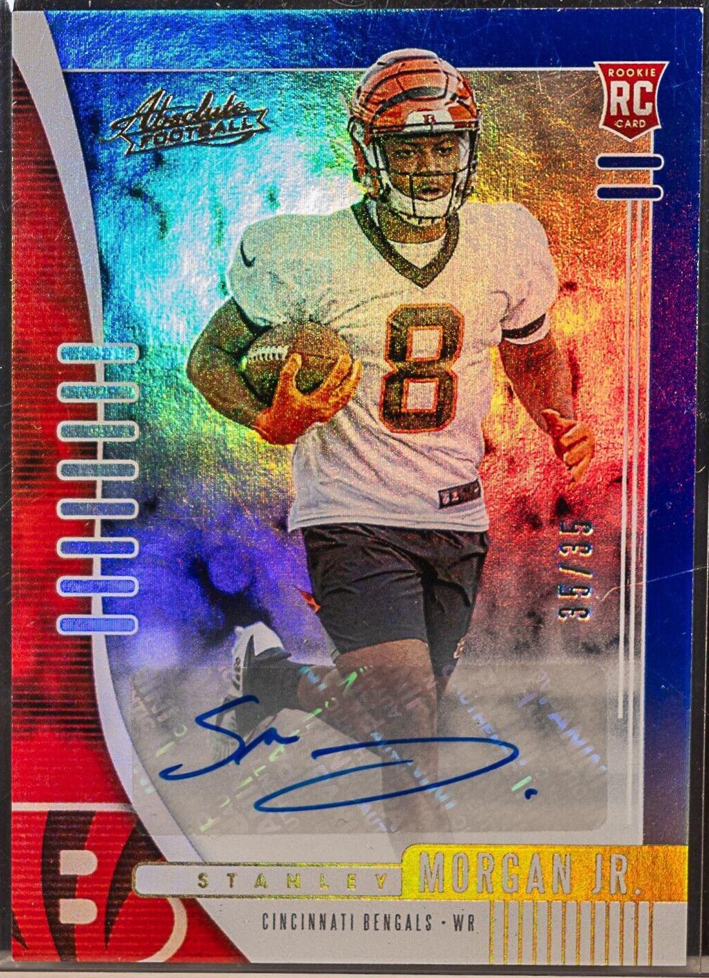 Stanley Morgan Jr. [Spectrum Blue Autograph] #198