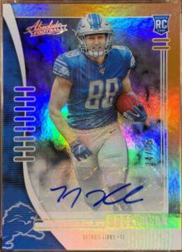 T.J. Hockenson [Spectrum Orange Autograph] #137
