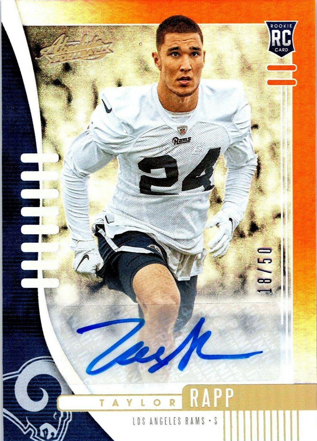 Taylor Rapp [Blue Diamonds Autograph] #167