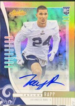 Taylor Rapp [Spectrum Gold Autograph] #167