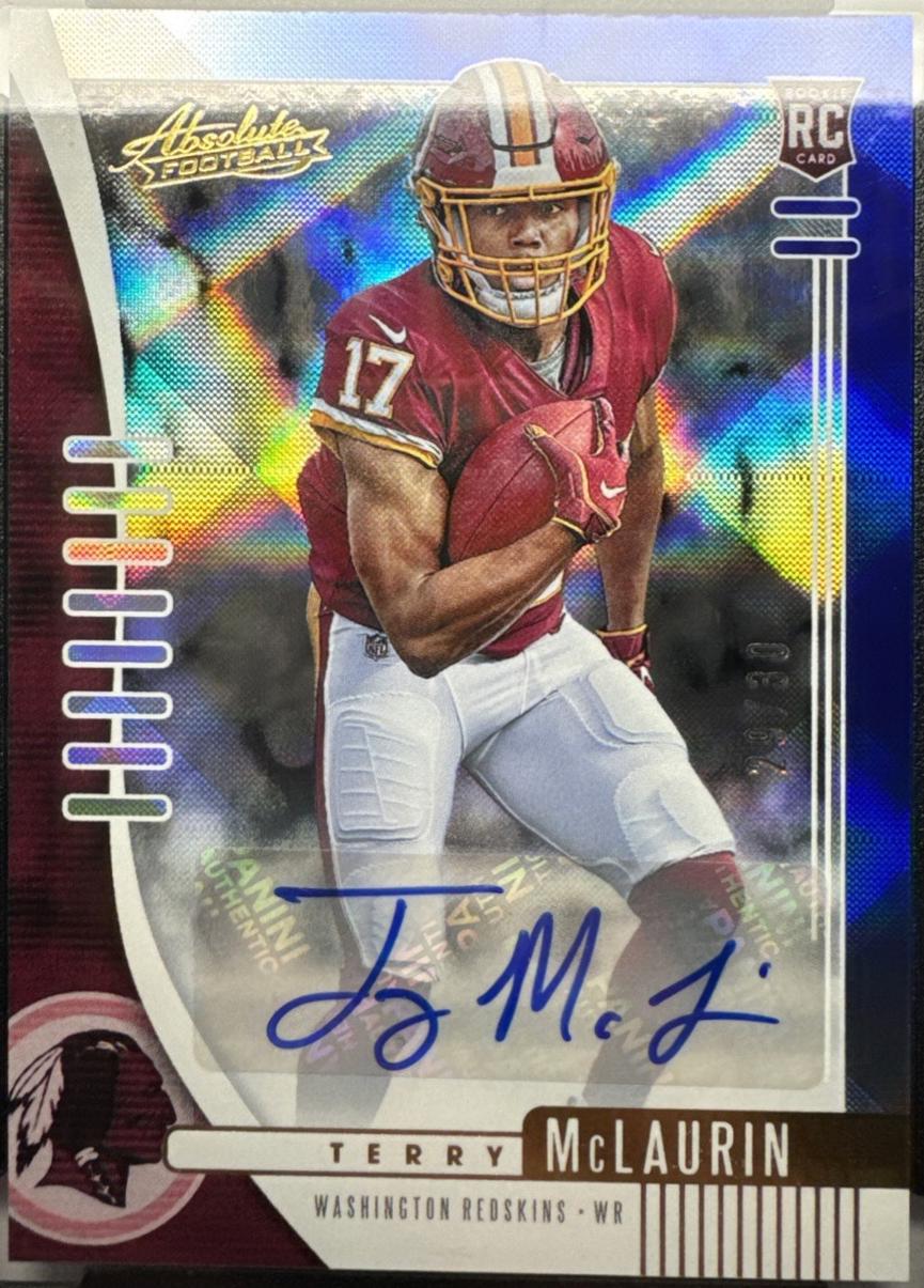 Terry McLaurin [Blue Diamonds Autograph] #138