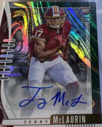 Terry McLaurin [Green Waves Autograph] #138