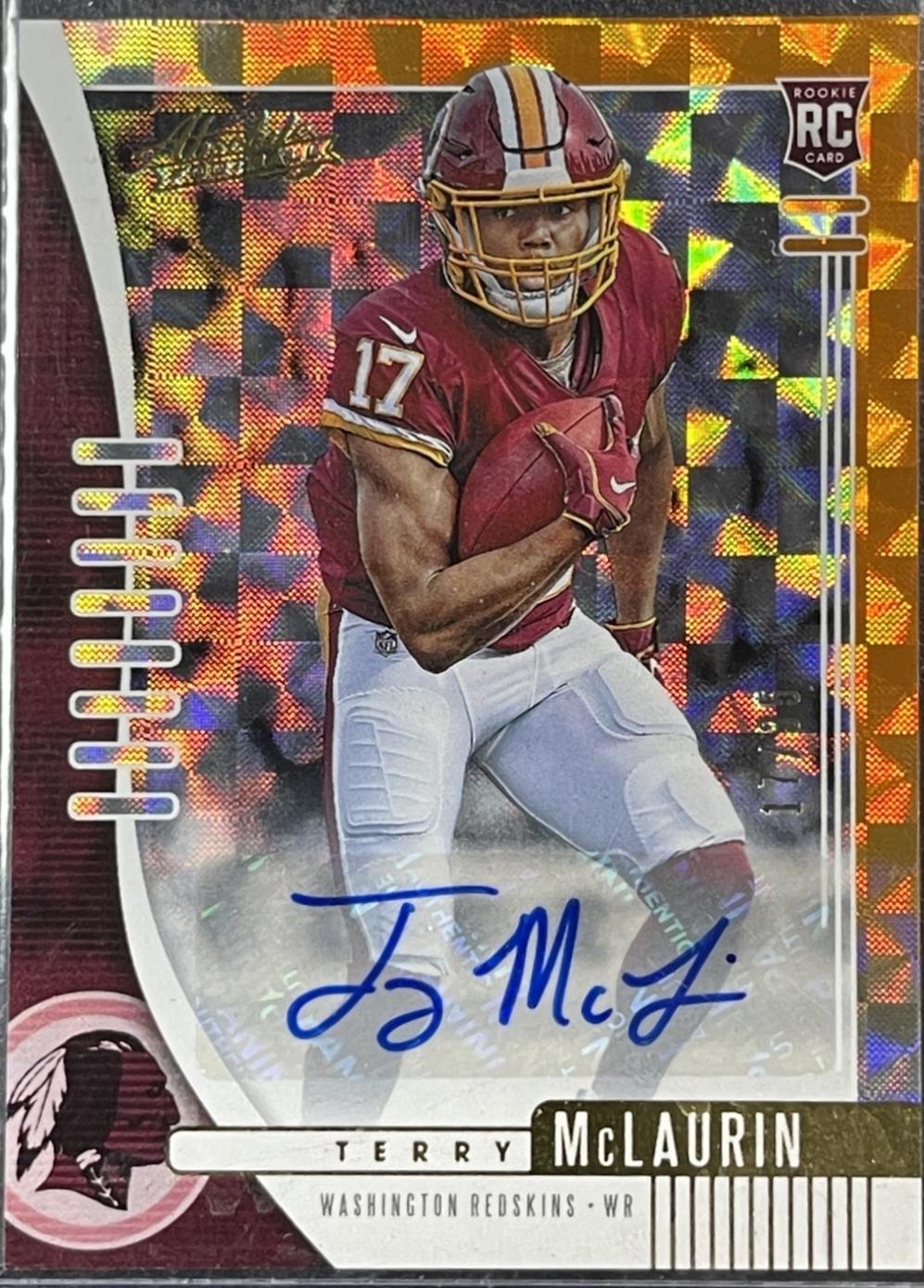 Terry McLaurin [Orange Mosaic Autograph] #138
