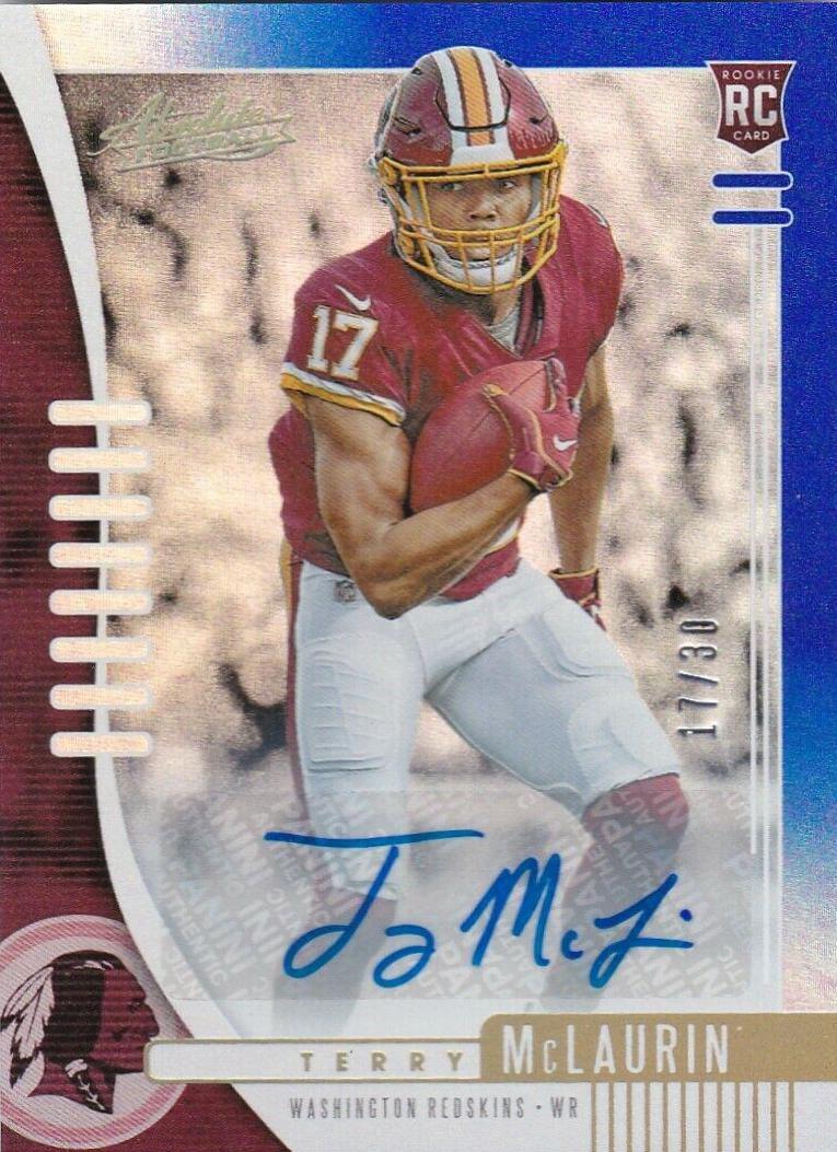 Terry McLaurin [Spectrum Blue Autograph] #138