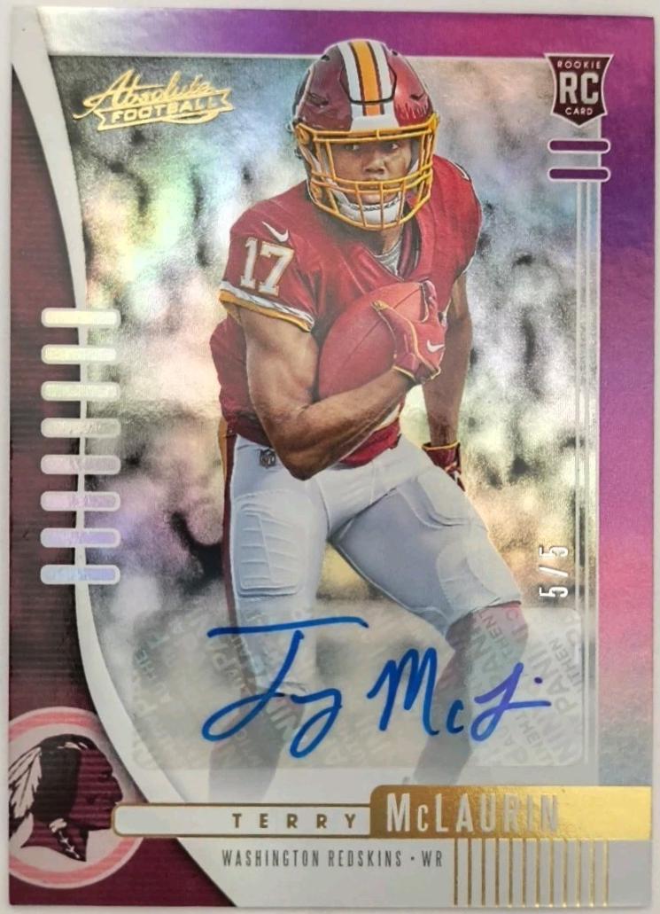 Terry McLaurin [Spectrum Purple Autograph] #138