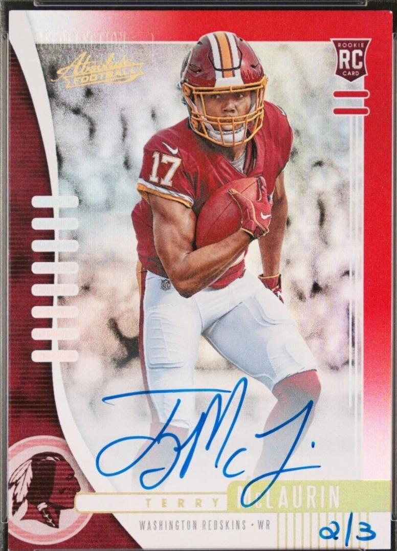 Terry McLaurin [Spectrum Red Autograph] #138