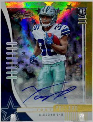 Tony Pollard [Gold Stars Autograph] #139