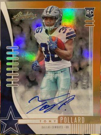 Tony Pollard [Orange Mosaic Autograph] #139