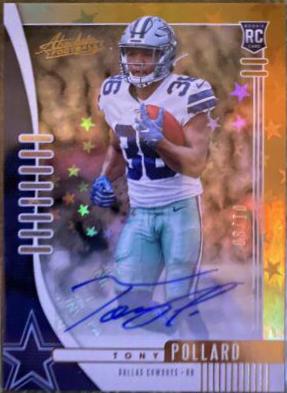 Tony Pollard [Spectrum Gold Autograph] #139