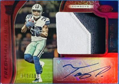 Tony Pollard [Spectrum Red Autograph] #139