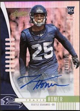Travis Homer [Spectrum Autograph] #187
