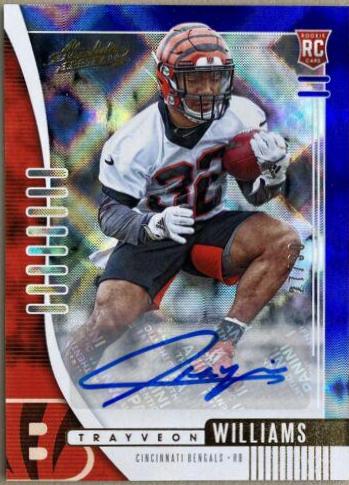 Trayveon Williams [Spectrum Blue Autograph] #150