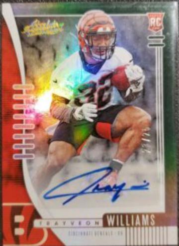 Trayveon Williams [Spectrum Green Autograph] #150