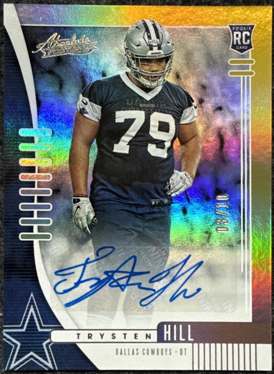 Trysten Hill [Gold Stars Autograph] #173