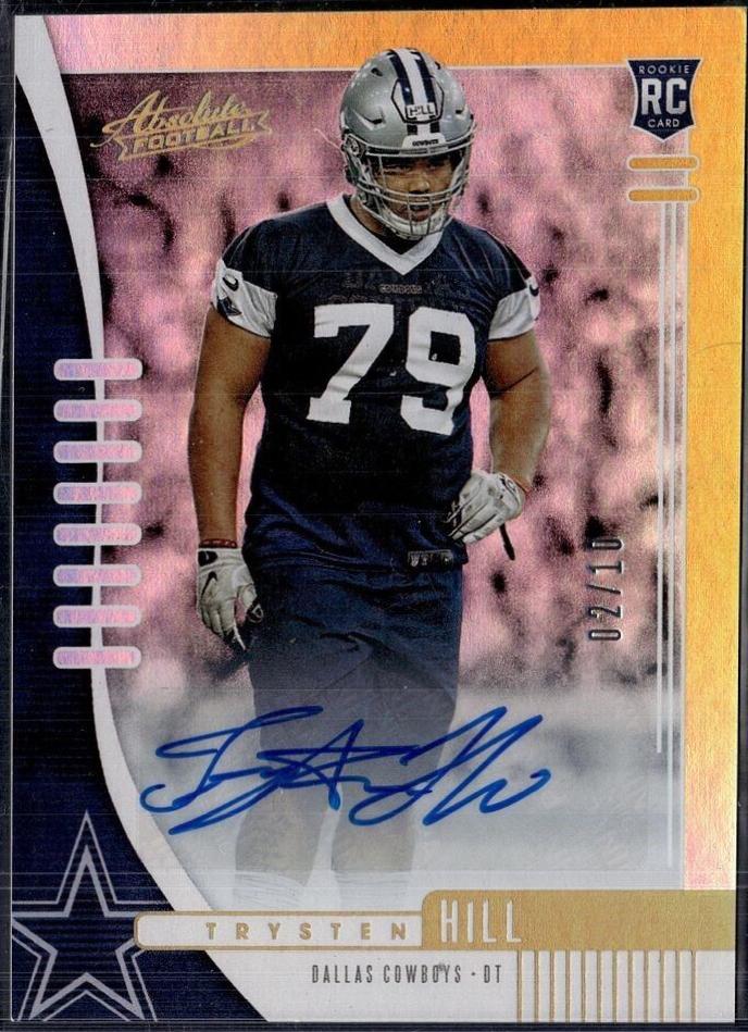 Trysten Hill [Spectrum Gold Autograph] #173