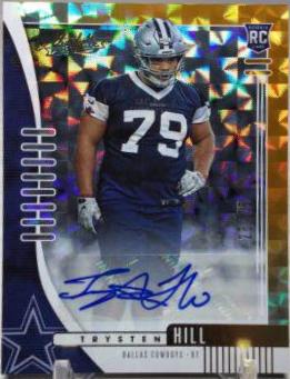 Trysten Hill [Spectrum Orange Autograph] #173
