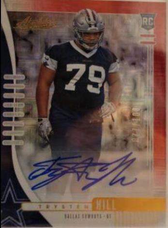 Trysten Hill [Spectrum Red Autograph] #173