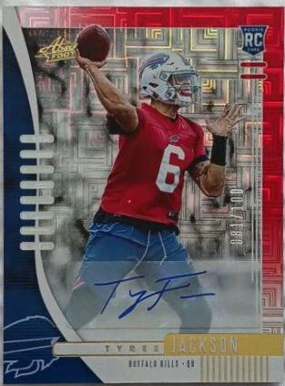 Tyree Jackson [Red Squares Autograph] #145