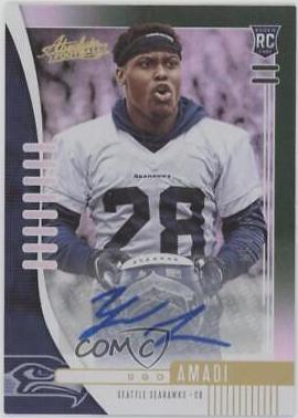 Ugo Amadi [Spectrum Green Autograph] #189