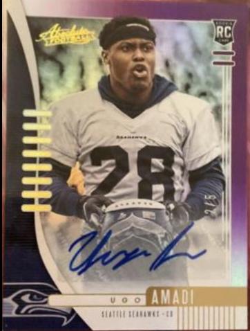 Ugo Amadi [Spectrum Purple Autograph] #189