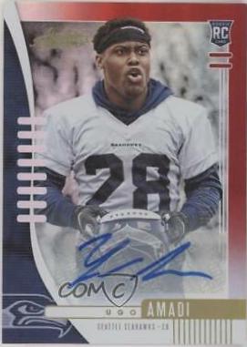 Ugo Amadi [Spectrum Red Autograph] #189