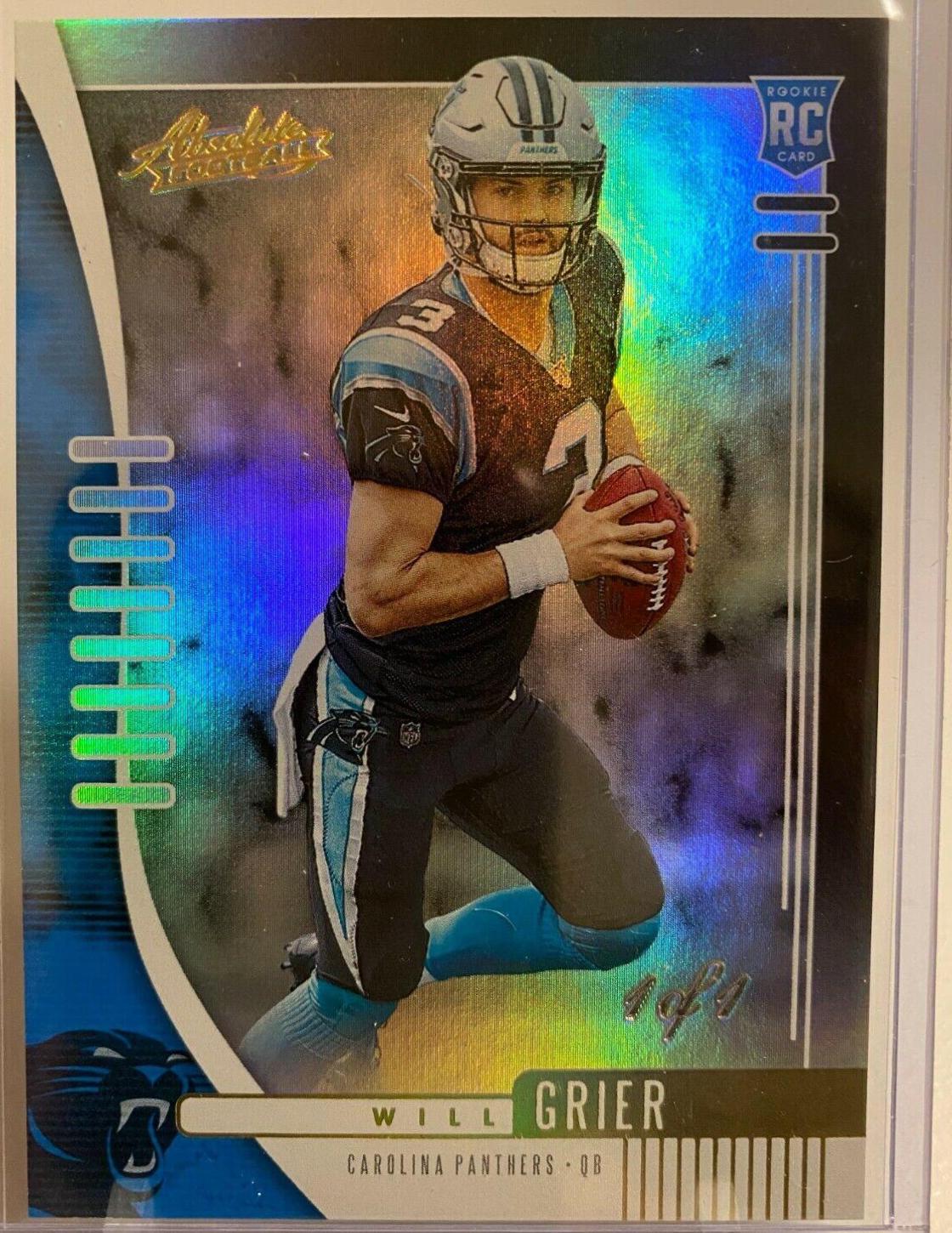 Will Grier [Spectrum Black] #140