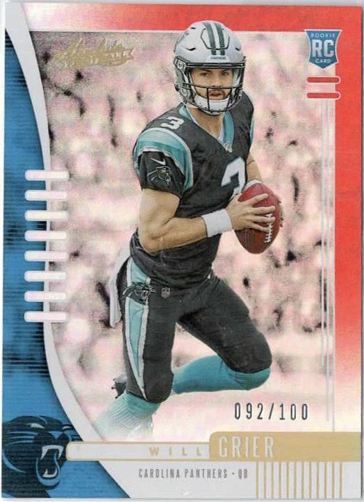 Will Grier [Spectrum Red Autograph] #140