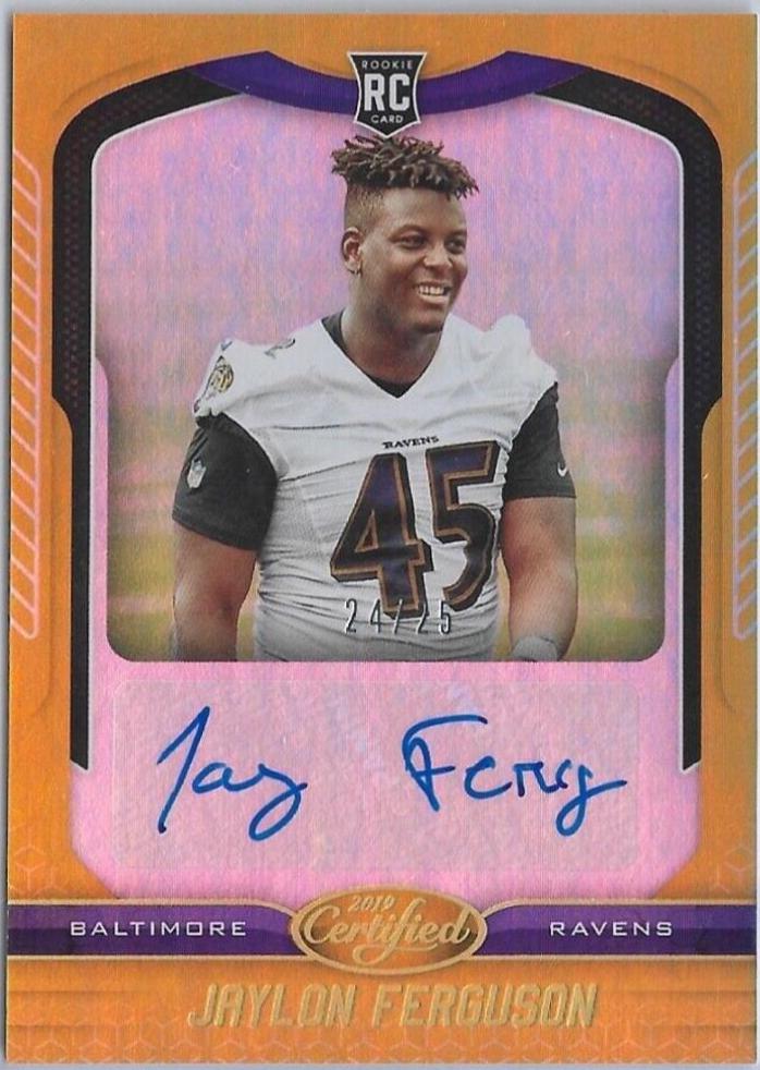 Jaylon Ferguson [Signature Mirror Gold] #137