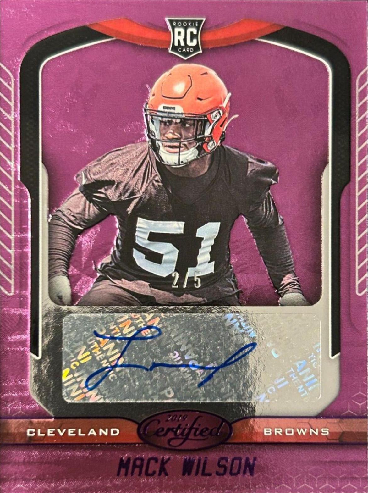 Mack Wilson [Signature Mirror Purple Etch] #169
