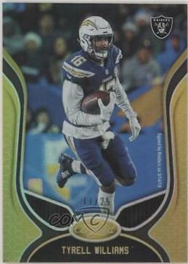 Tyrell Williams [Mirror Gold] #49