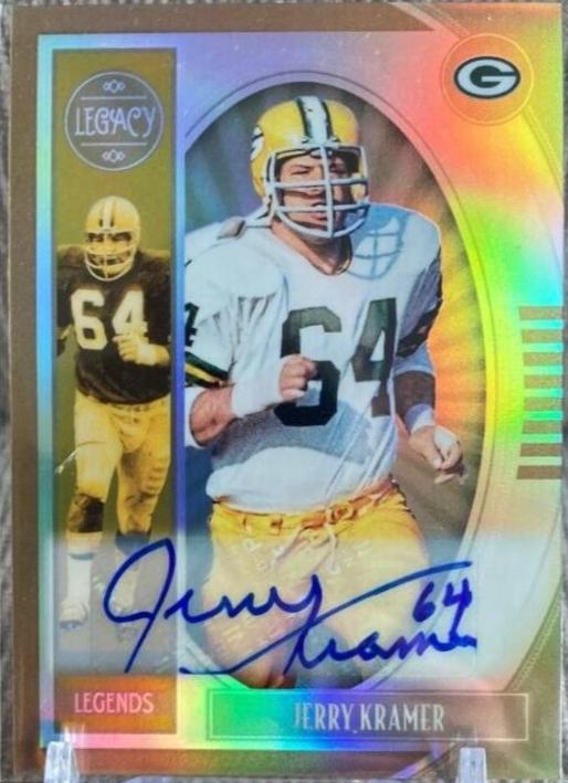 Jerry Kramer [Premium Penmanship Bronze] #104
