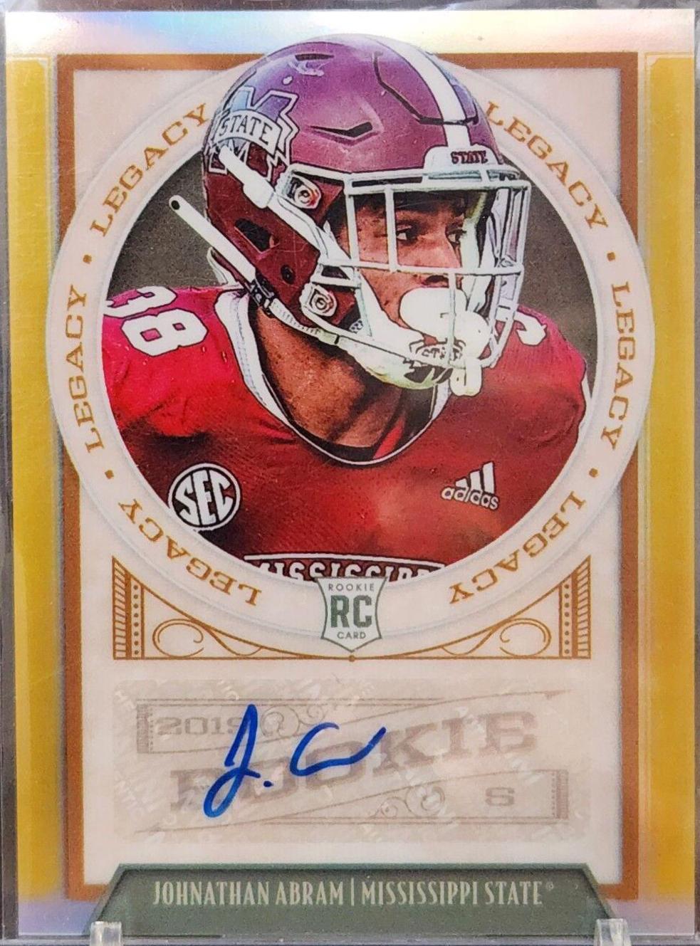 Johnathan Abram [Premium Penmanship Gold] #176
