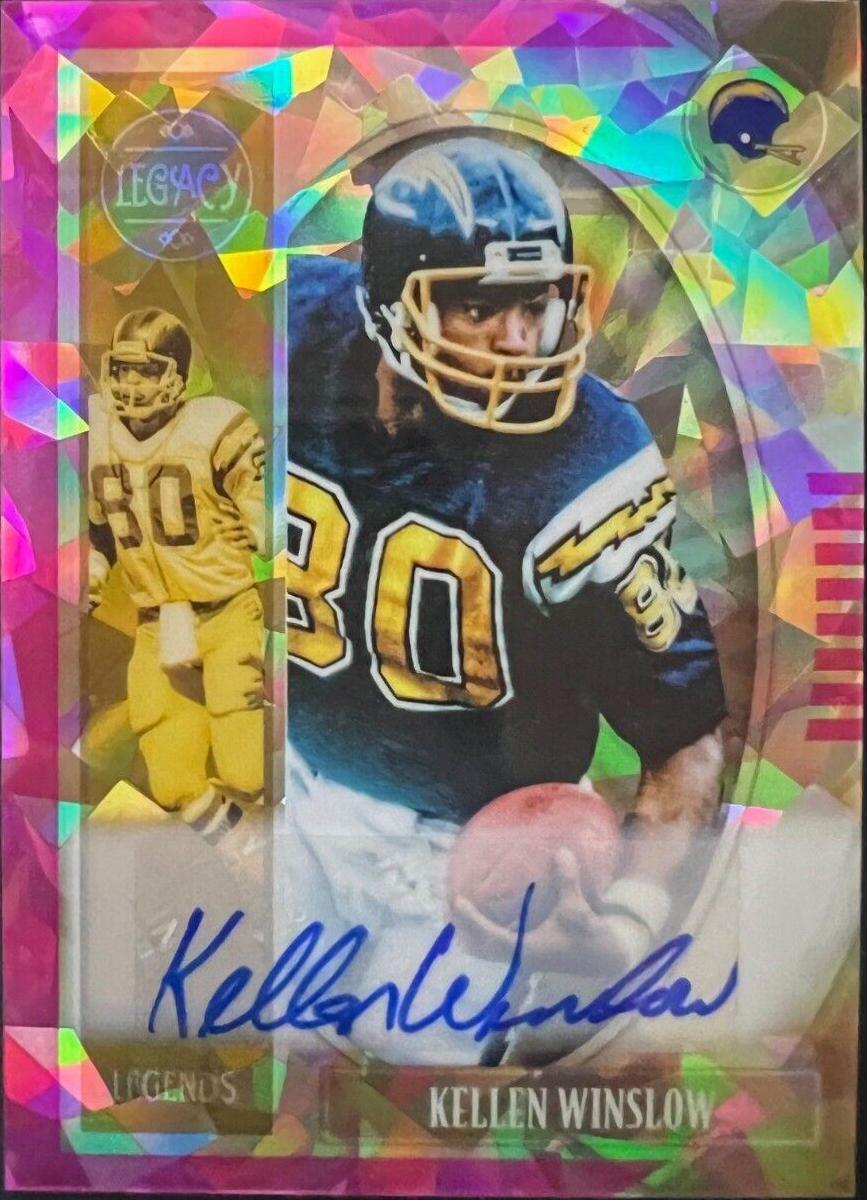 Kellen Winslow [Pink Cracked Iced] #125