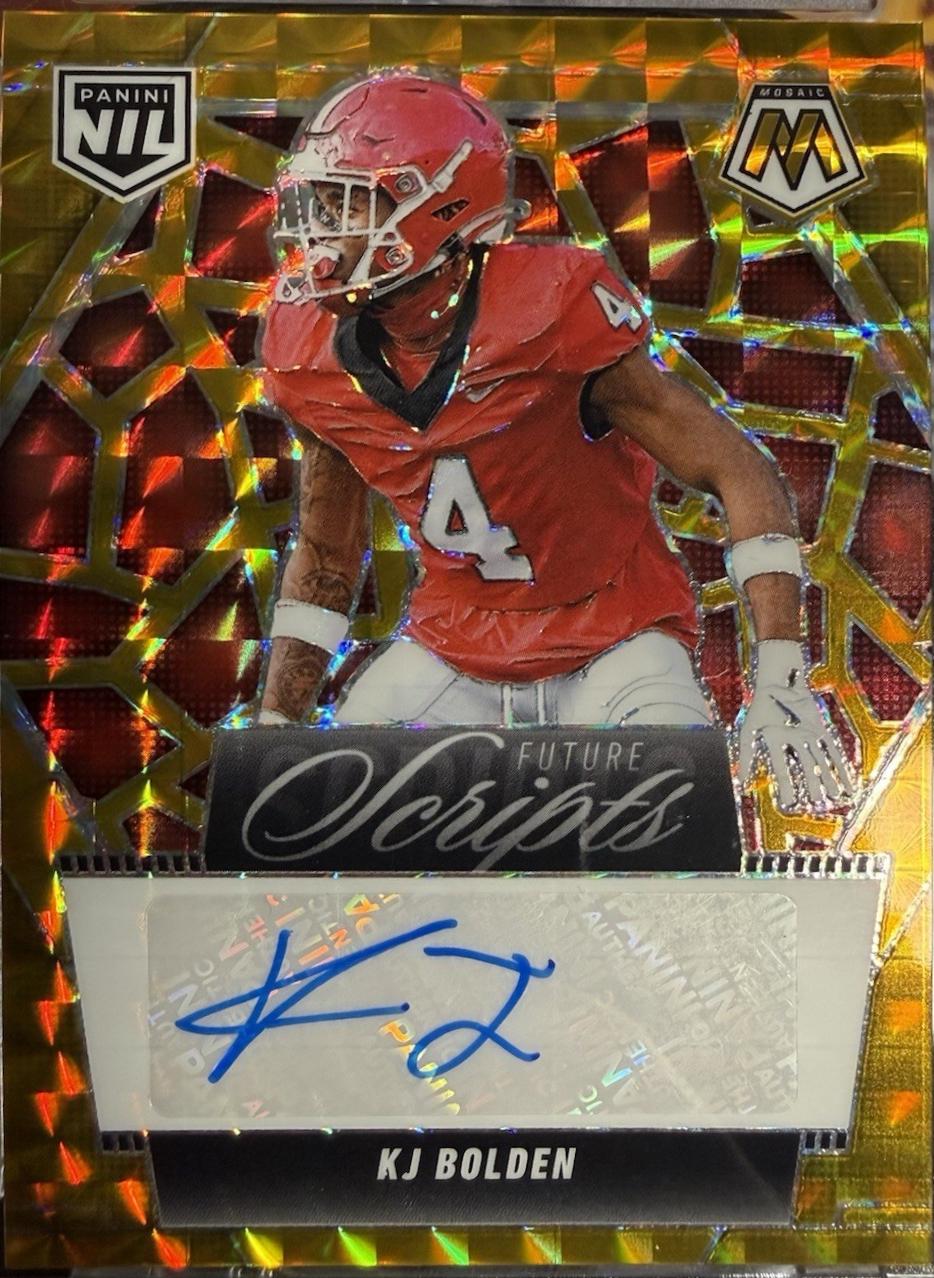 KJ Bolden [No Huddle Gold] #11
