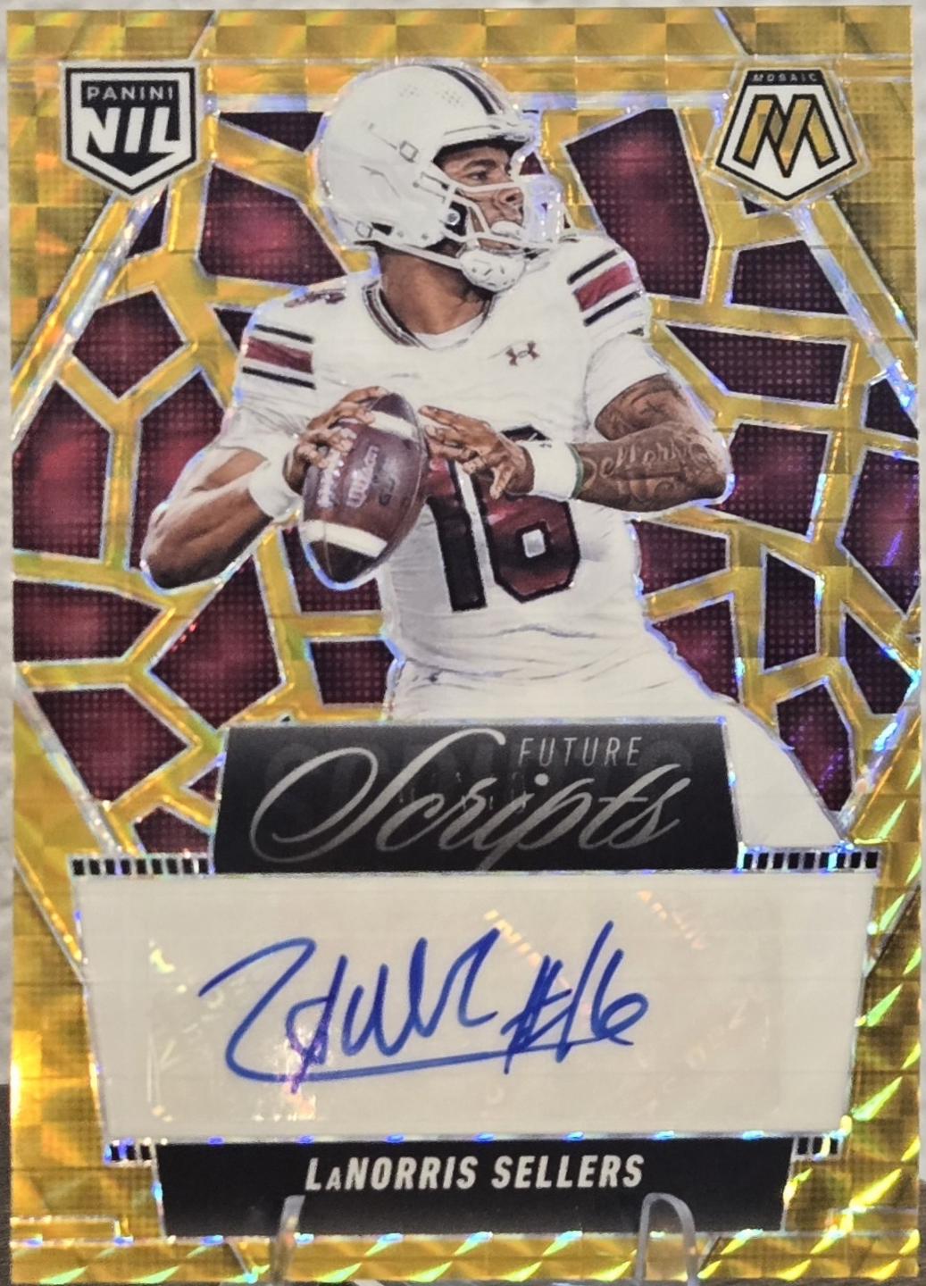 LaNorris Sellers [Gold] #19