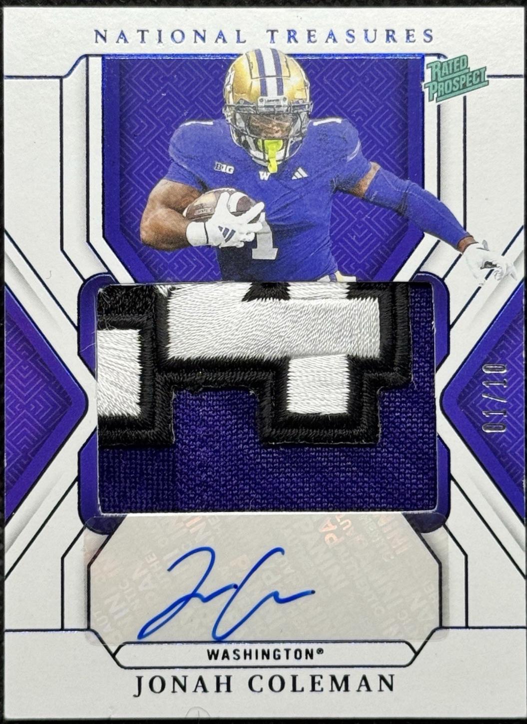 Jonah Coleman [Gold Materials Signature] #60