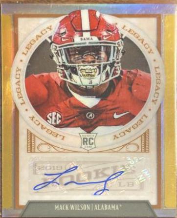 Mack Wilson [Premium Penmanship Gold] #184