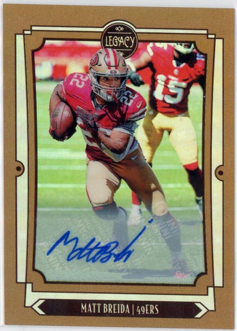 Matt Breida [Premium Penmanship Bronze] #98