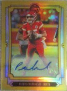 Patrick Mahomes II [Premium Penmanship Gold] #51